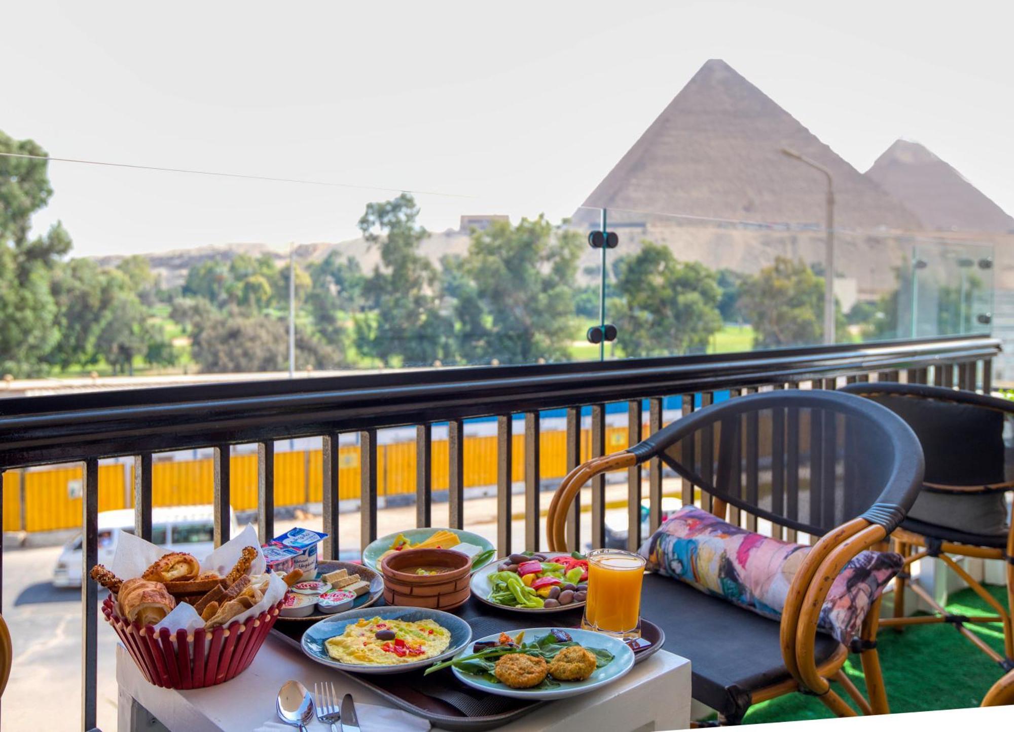 Отель Maria Pyramids House Kafrat al Jabal Экстерьер фото