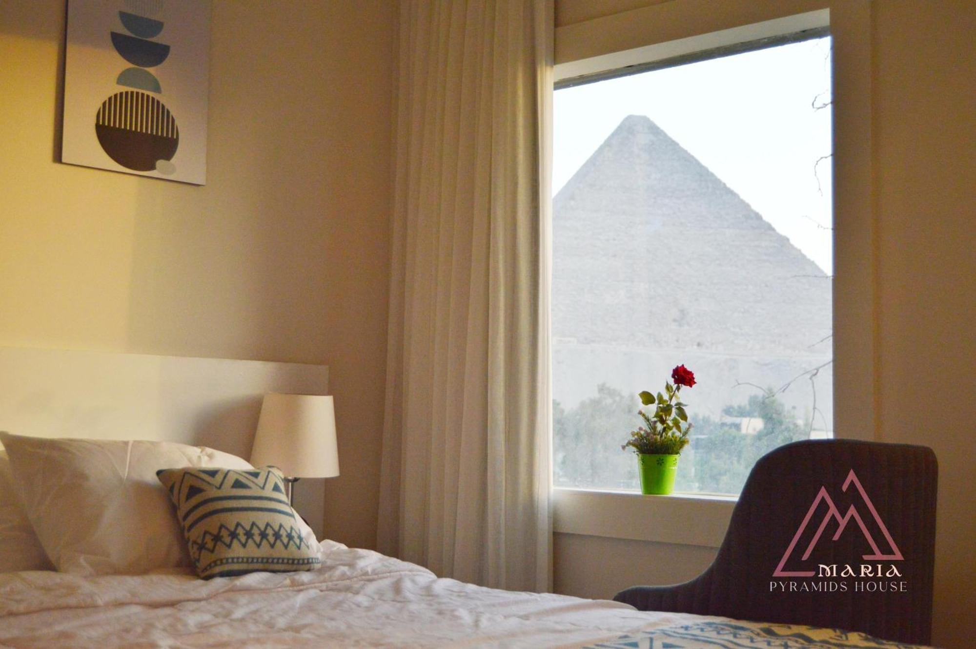 Отель Maria Pyramids House Kafrat al Jabal Экстерьер фото