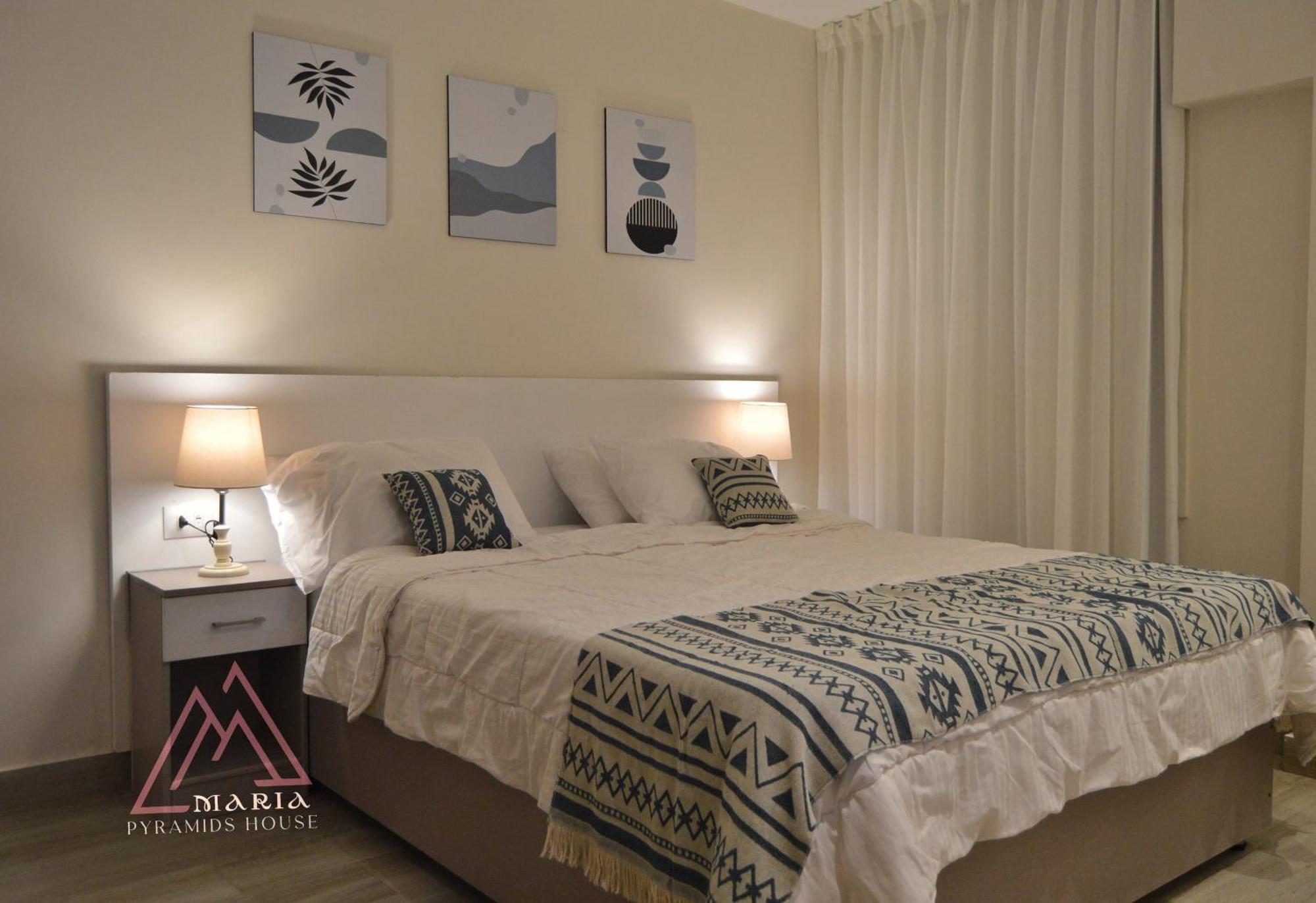 Отель Maria Pyramids House Kafrat al Jabal Экстерьер фото